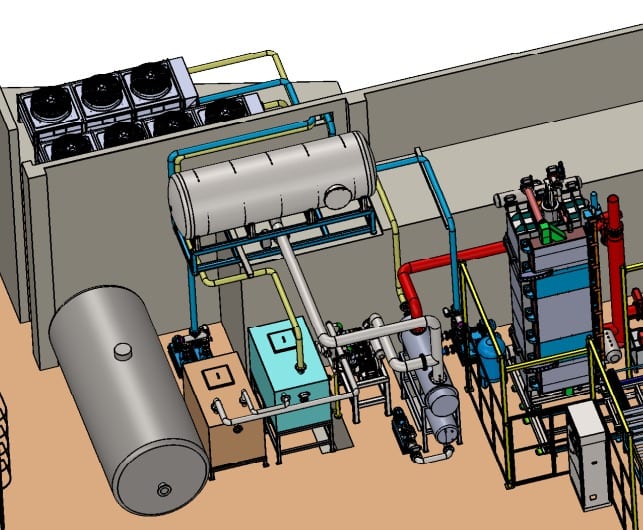EPS Vacuum Unit - Dry Cooling